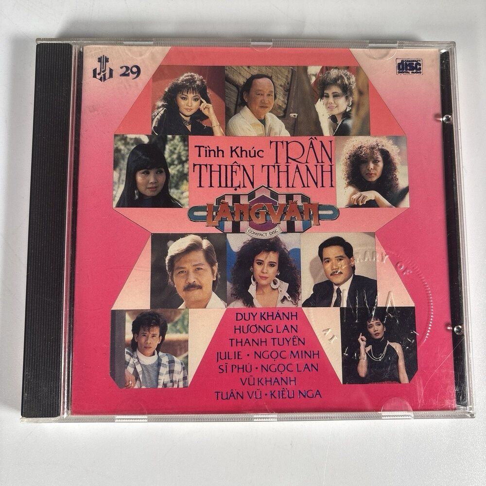 Lang Van 29 Tinh Khuc Tran Thien Thanh CD Vietnamese Music Duy Khanh Tuan Vu